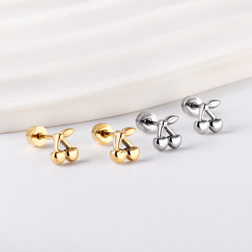 Body Jewelry Surgical Steel - LUXUKISSKIDS 1 Paar kleiner Ohrschmuck, Hexagramm-Stern-Ohrstecker,