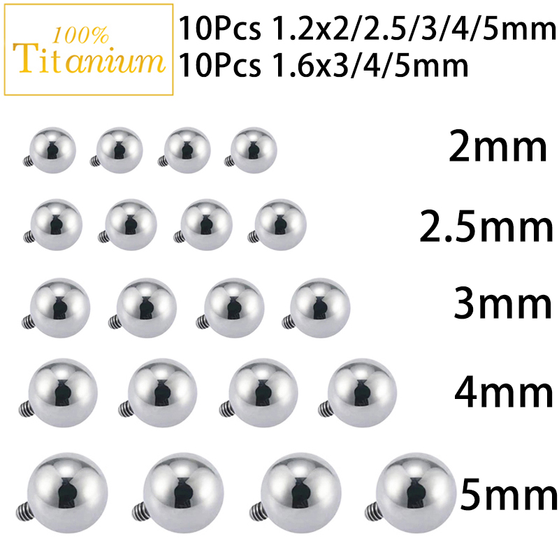 10 Stück Implantatqualität AST – Body Jewelry Replacement Ball Bewertung und Preis