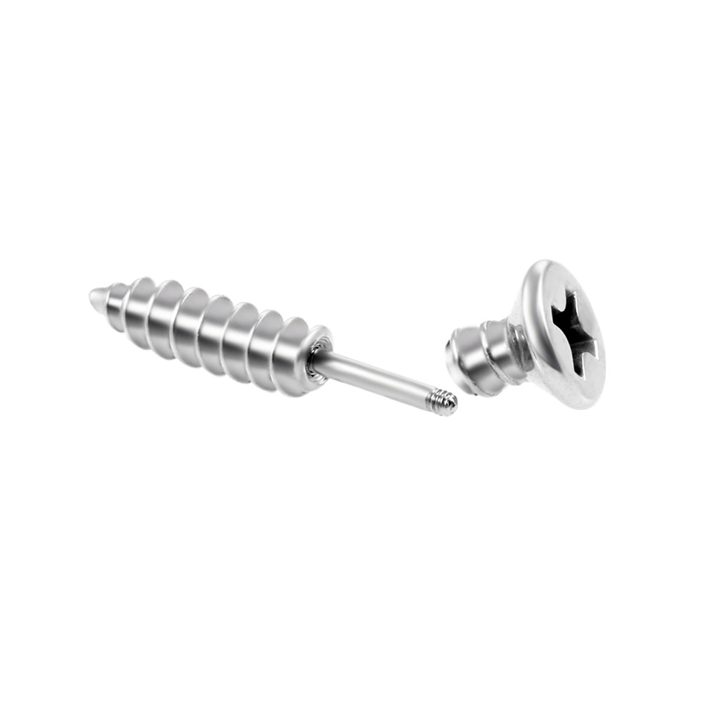 2 Stücke Chirurgenstahl Spike  – Body Jewelry Surgical Steel Bewertung und Preis