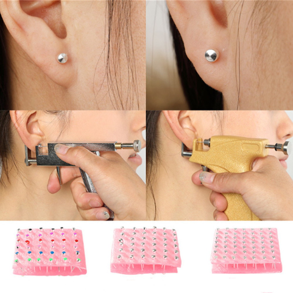 98/24pcs Ohr Piercing speziell – Body Jewelry Surgical Steel Bewertung und Preis
